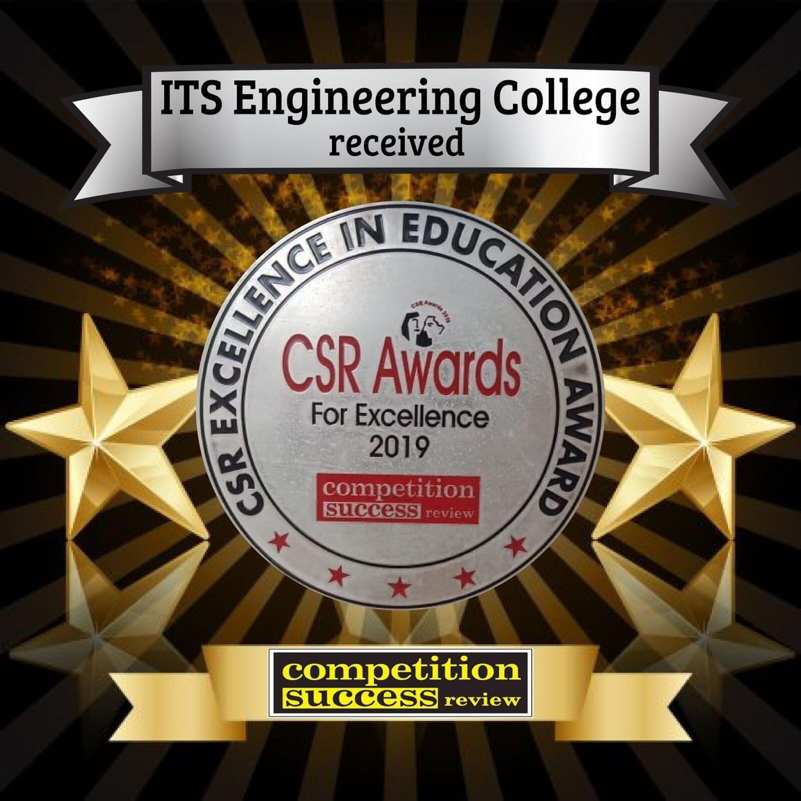 CSR Excellence Award by Competition Success Review