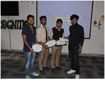 Robo Race event zonal level first Position of ITS